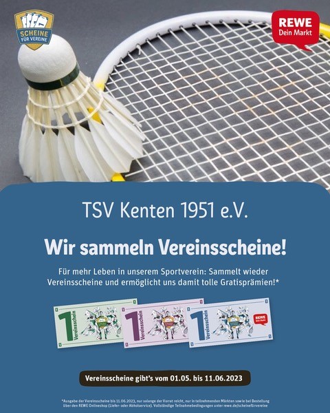 Scheine für Vereine Badminton