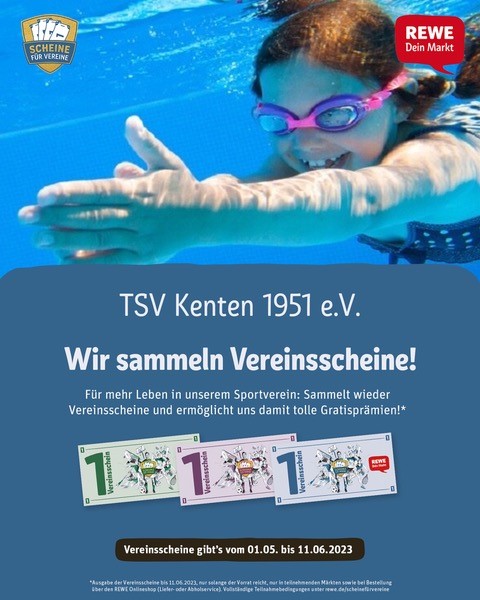 Scheine für Vereine Schwimmen